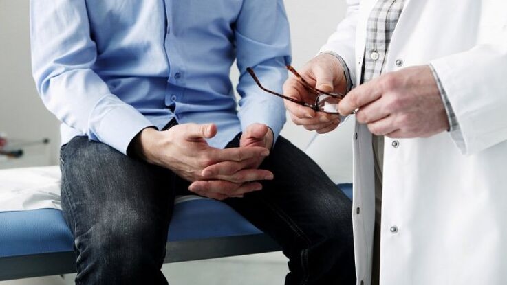 specialist consultations for prostatitis